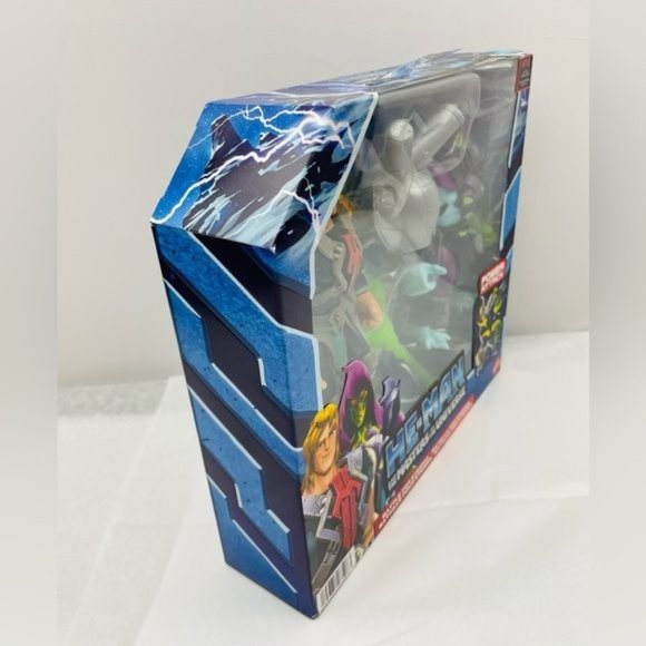 MATTEL MASTERS OF THE UNIVERSE HE-MAN VS SKELETOR FIGURE 5.5” - Picture 5 of 6